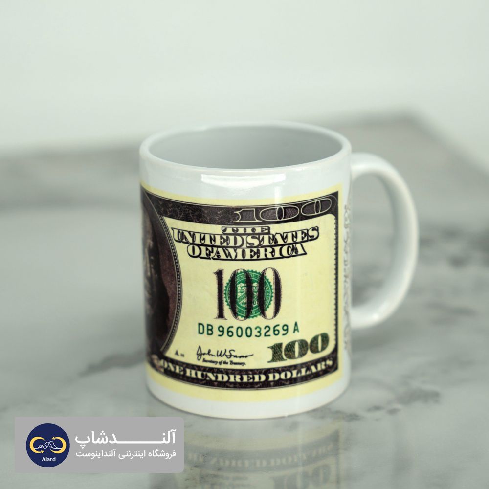 100 Dollar Design Mug - White