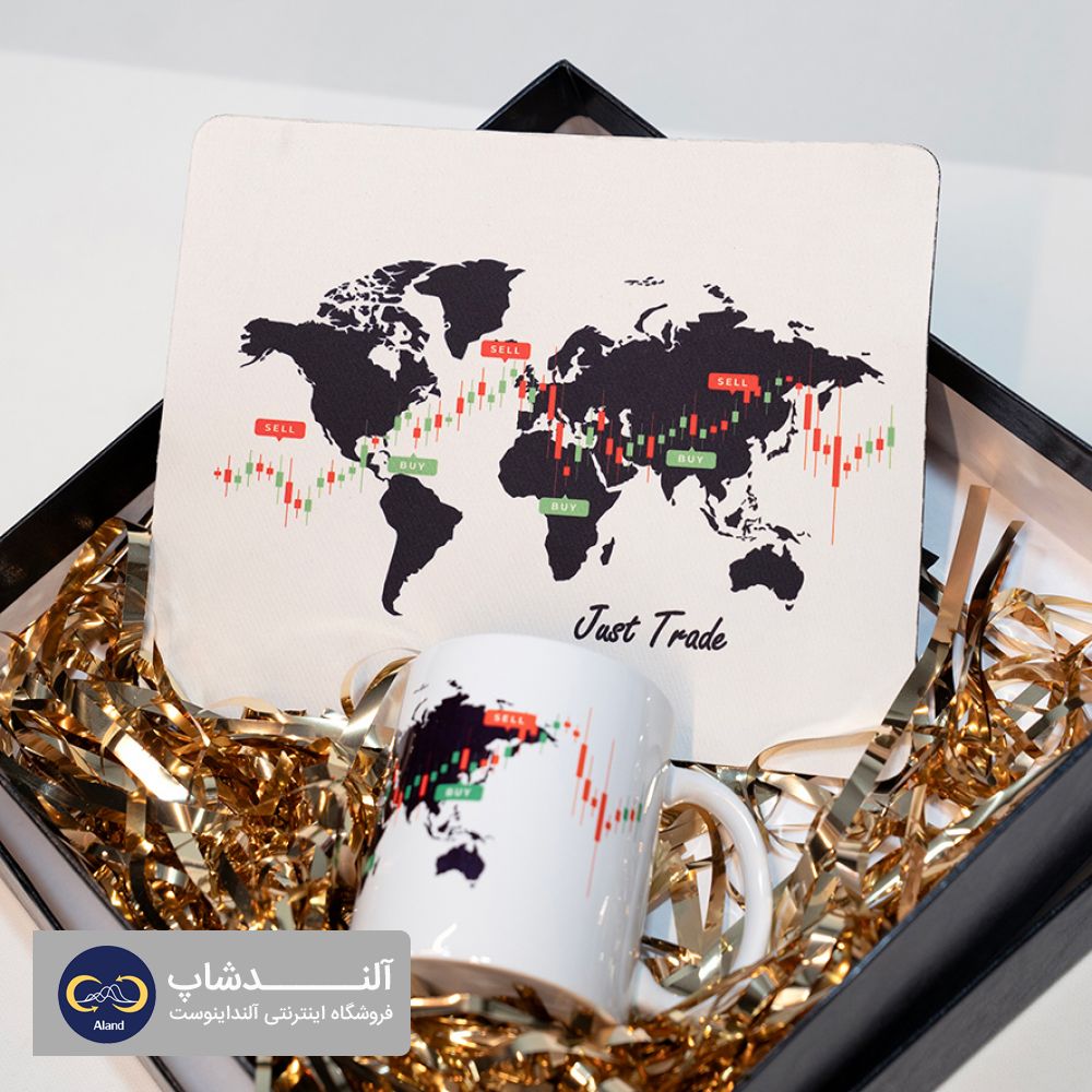 Gift Pack: World Map Design Mug and Mouse Pad