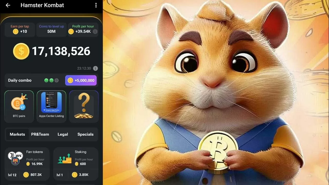 همستر کامبت Hamster Kombat