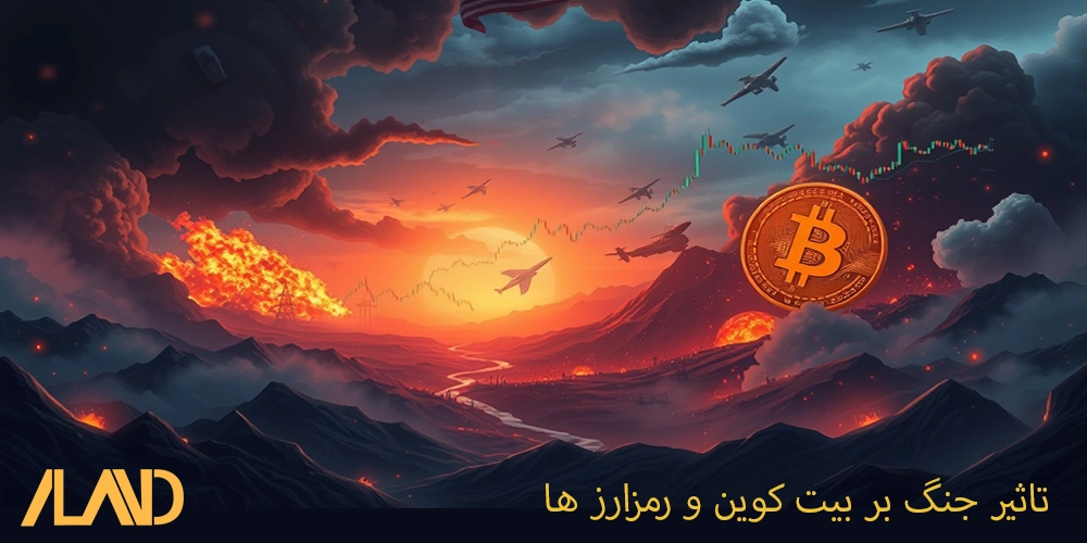 تاثیر جنگ بر بیت کوین و رمز ارزها