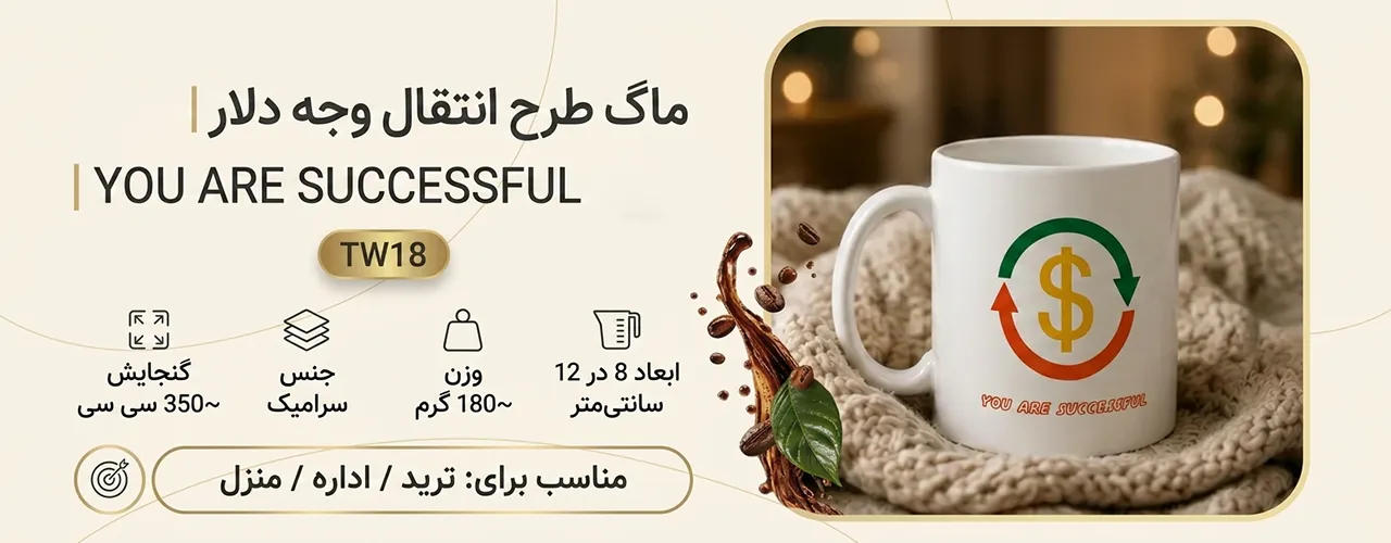 ماگ انگیزشی YOU ARE SUCCESSFUL 